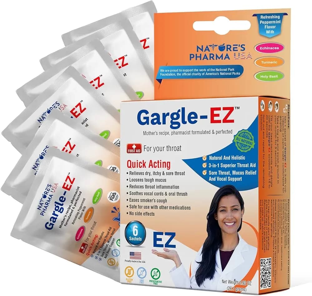 Medicamento sin receta para infección de garganta: alivia el dolor rápidamente