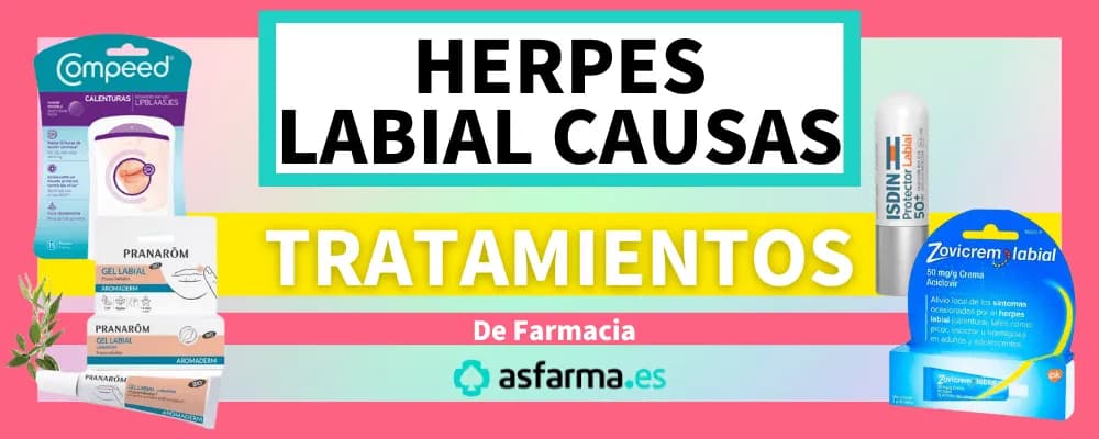Medicamento para el herpes labial: alivia síntomas y acelera curación